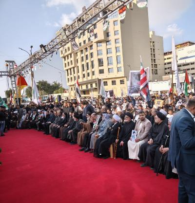 حضور سرکنسول و کارکنان سرکنسولگری جمهوری اسلامی ایران در راهپیمایی روز قدس